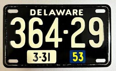 Delaware black stainless steel plate