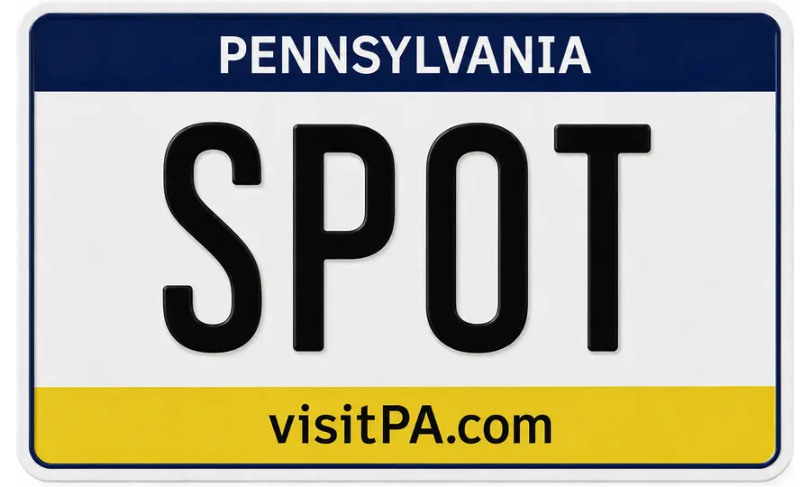 Pennsylvania license plate